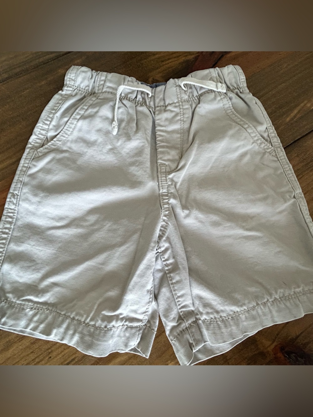 ✨GAP babyGap Toddler Cream Elastic Waist Shorts